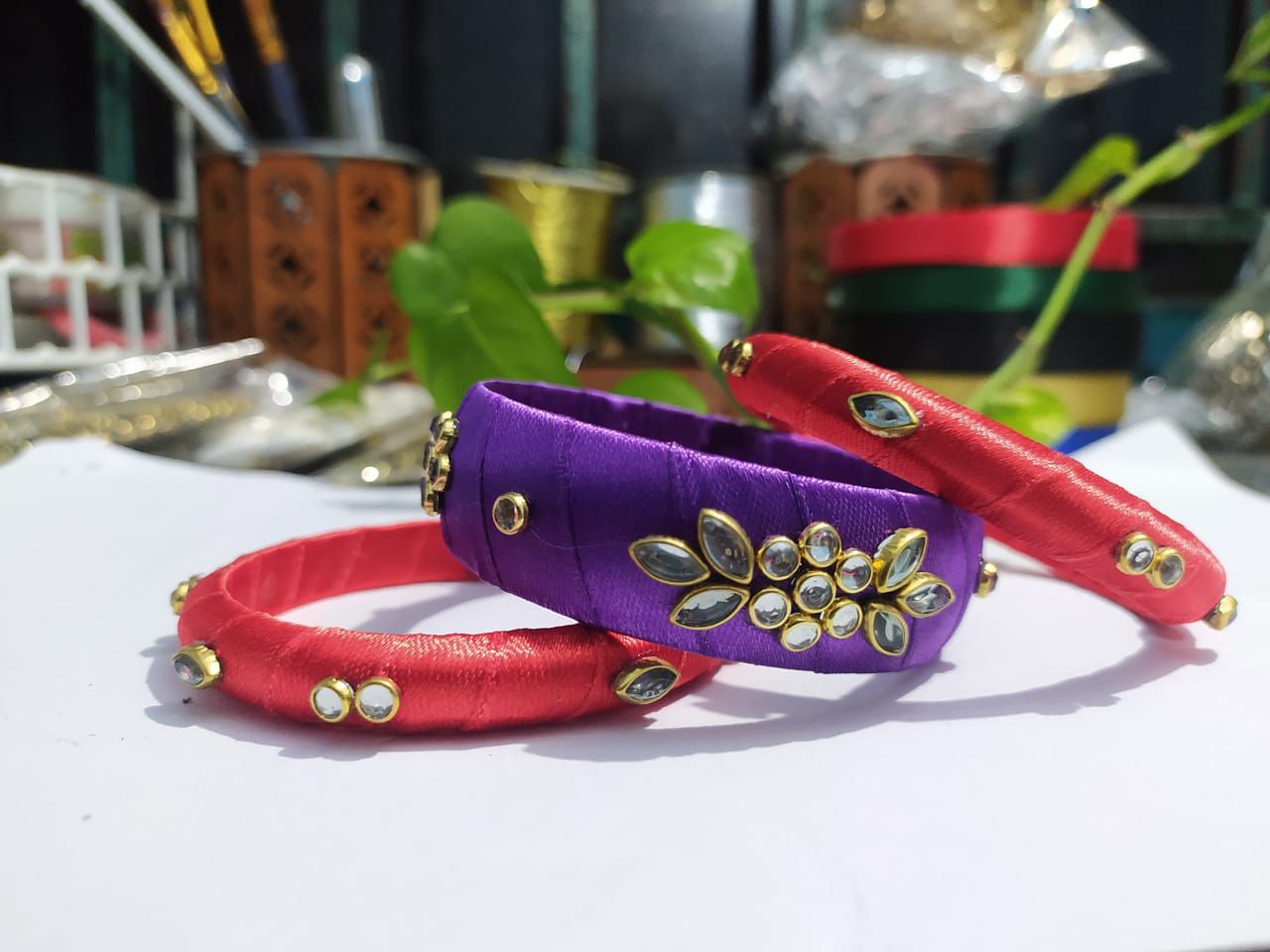 Hand-made churi for girls