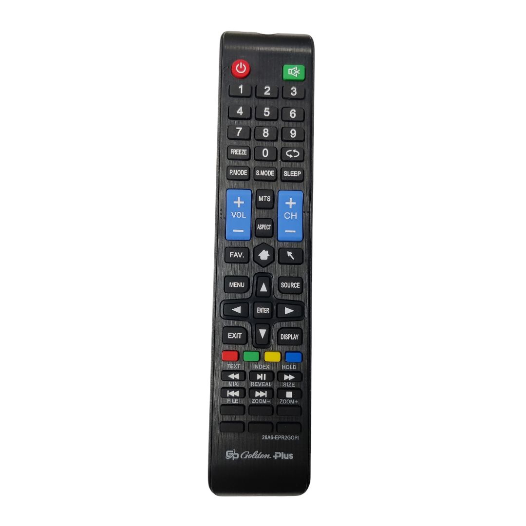 Rangs 26A6 Golden plus Smart Led Tv Remote Control. 