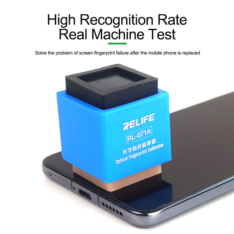 RELIFE RL-071 RL-071A Fingerprint Calibrator for Mobile Phone Repair High Recognition Rate Optical Fingerprint Calibrator Tool. 