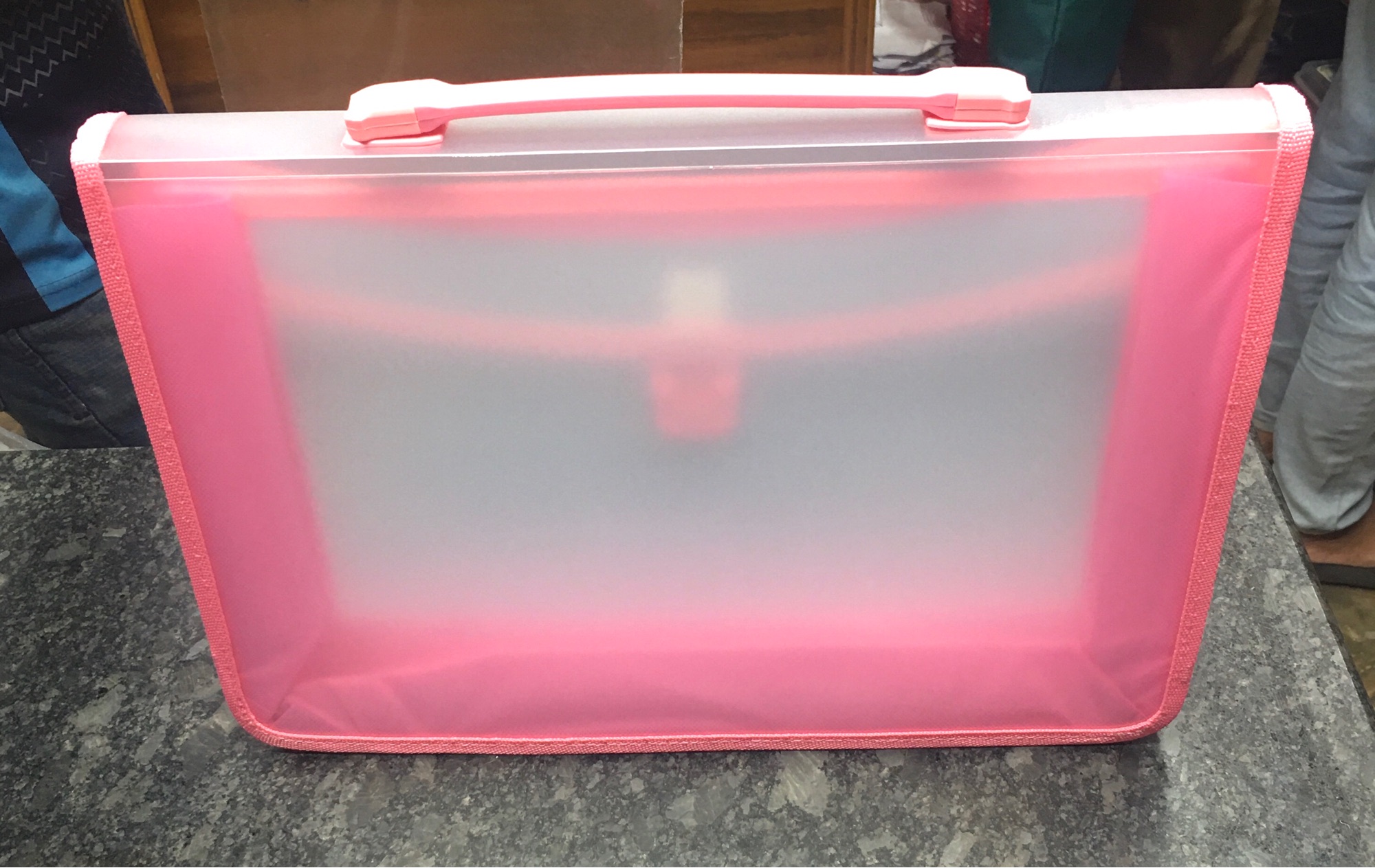 FILE BAG FOR EXAM. 