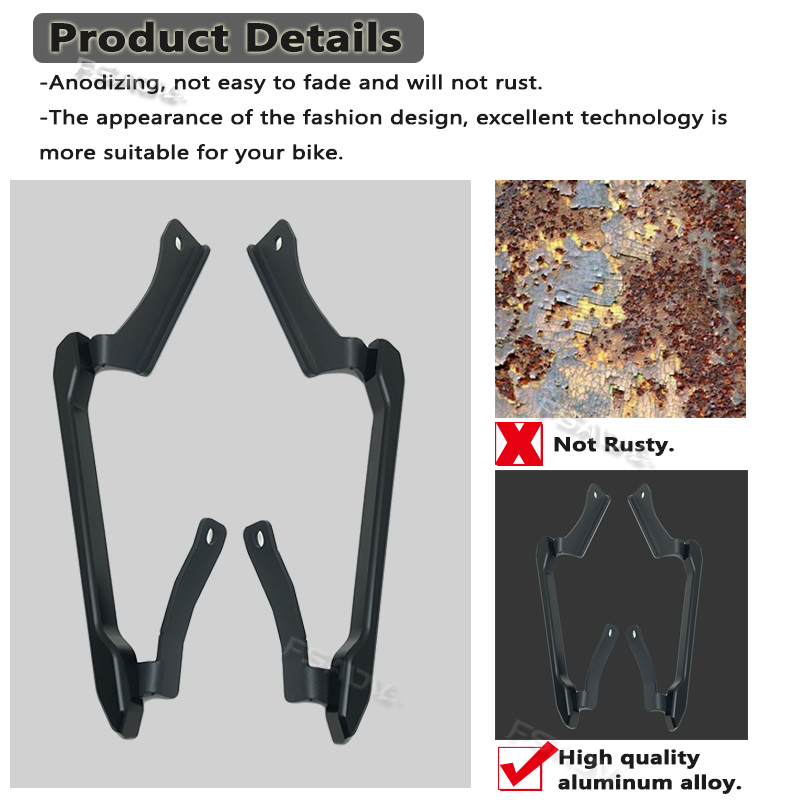 2023 Motorcycle Rear Grab Bars Rear Seat Pillion Passenger Grab Rail Handle Fit For YAMAHA MT09 MT-09 MT 09 FZ09 FZ-09 2021 2022. 