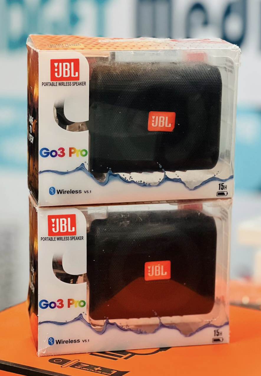 J B L GO 3 pro Portable Bluetooth Speaker. 