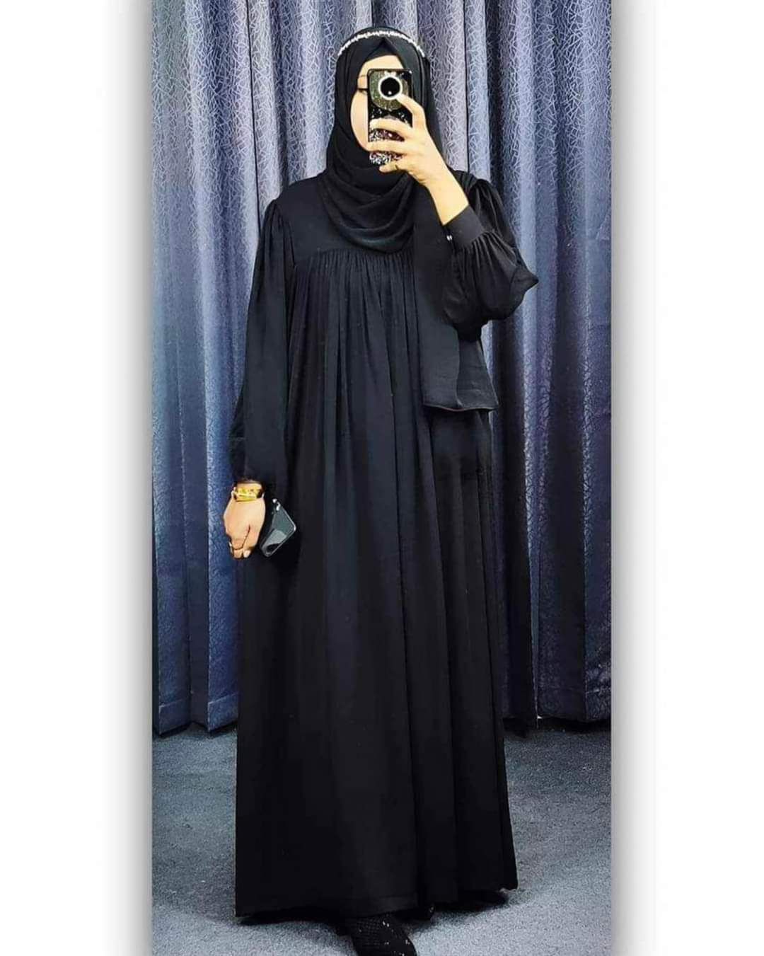 Exclusive Collection Dubai Cherry Fabric Without Hijab Dubai Abaya Borka //Simple Style Borka For Women