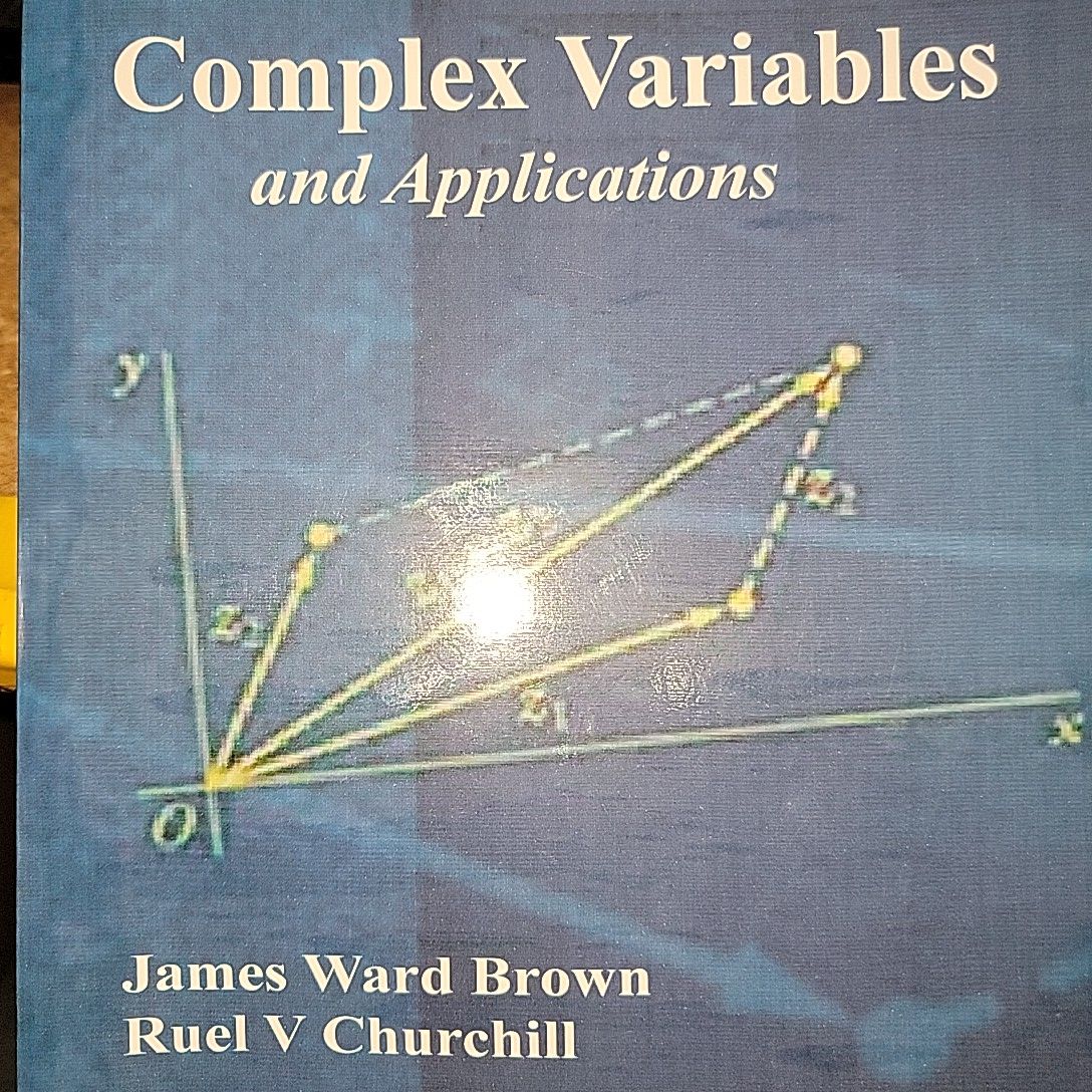 Complex Variables And Applications By James Ward Brown & Ruel V Churchill