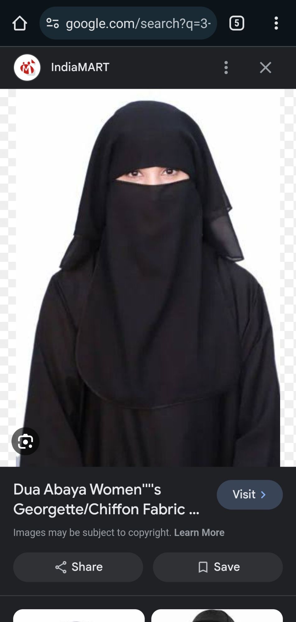 3 Layer Muslim Niqab for Women / 3 Layer Niqab Hijab for Women / Niqab Collection.. 