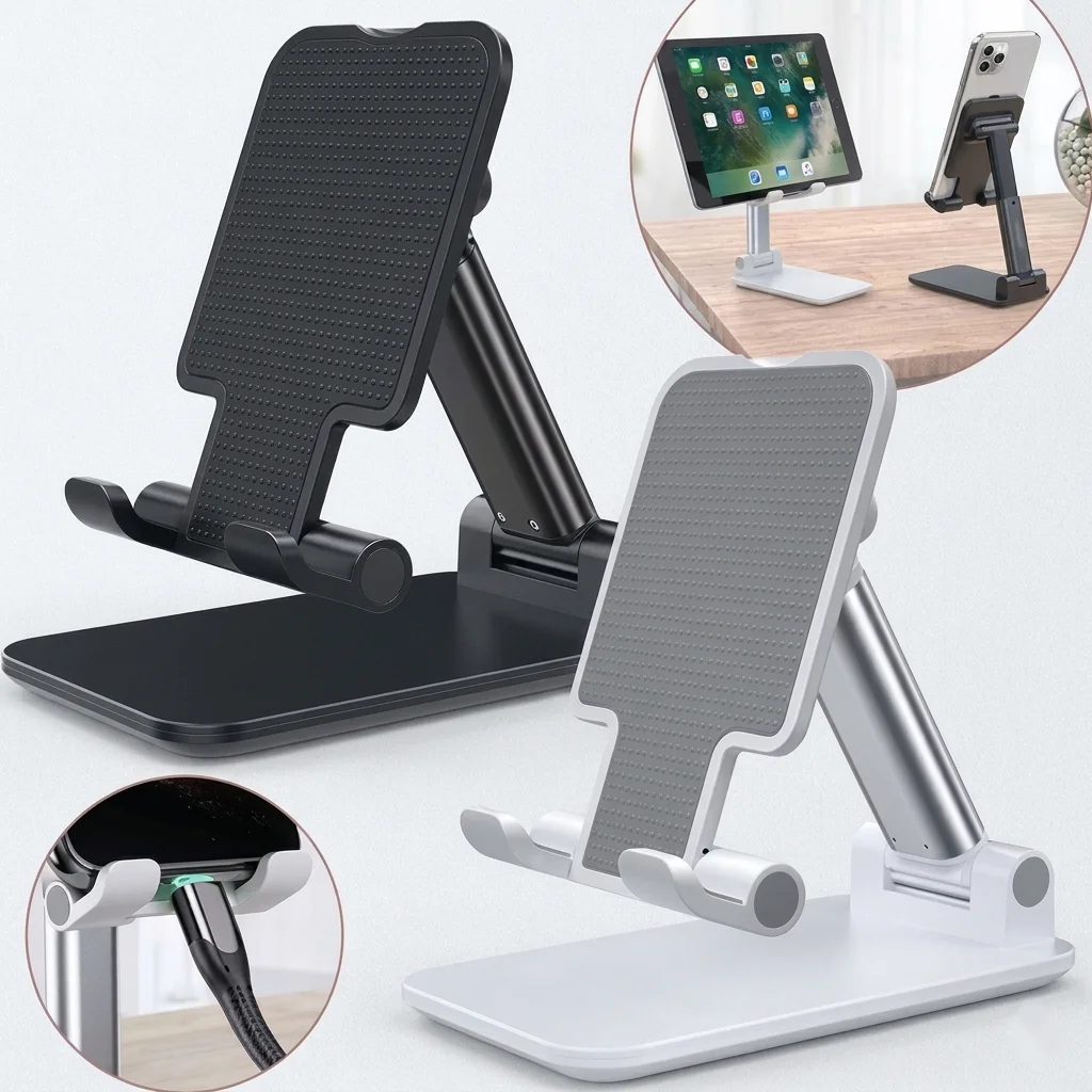 T1 Universal Adjustable Desktop Stand for Mobile Phones & Tablets | Multicolor