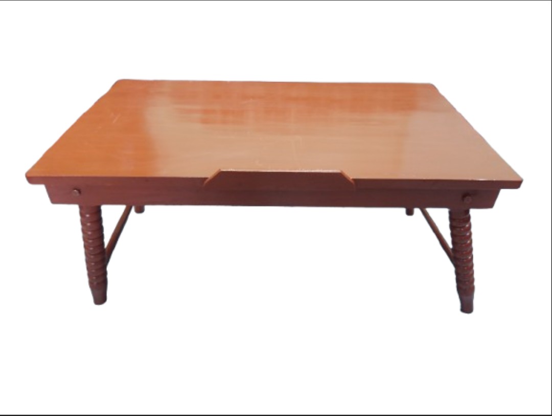 Wooden Japanese Dining table foldable work station study station laptop and multipurpose table big size