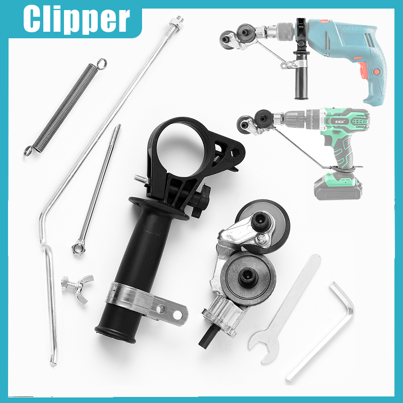 Electric Drill Convert Shears Plate Cutter Metal Sheet Cutter Tool Free ...