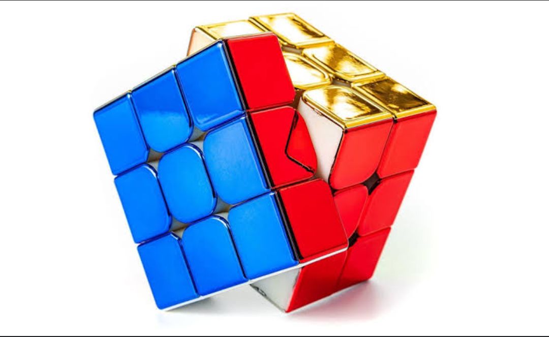 Cyclone Boys Metallic 4x4 Speed Cube - Shiny Mirror Reflective.... 