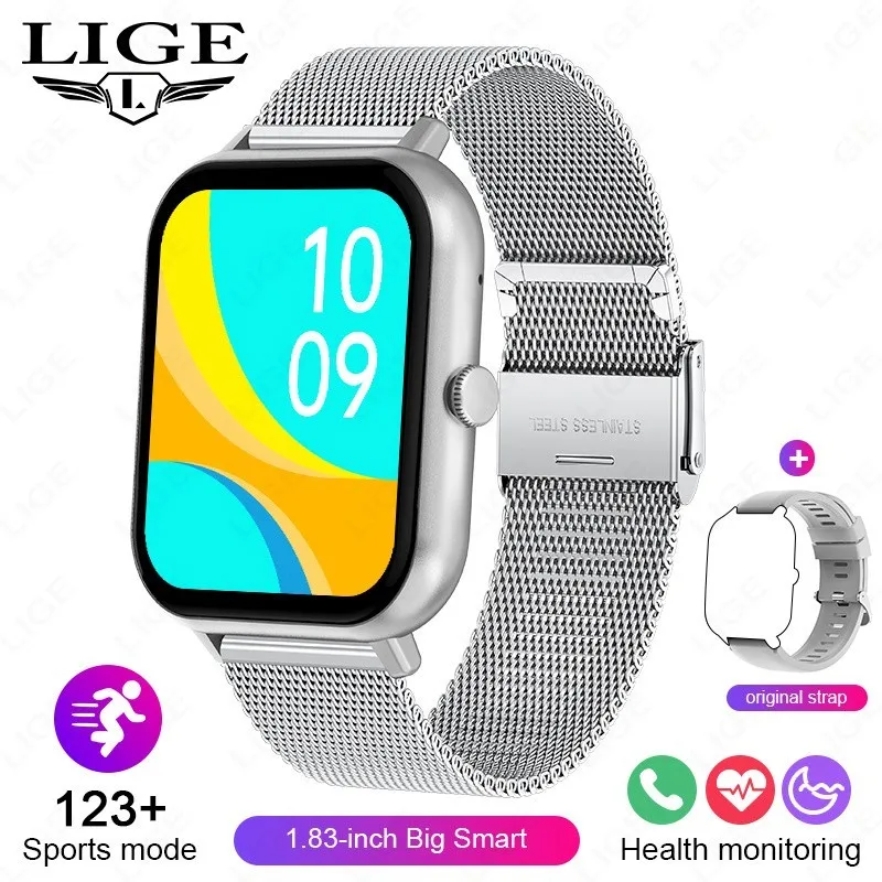 FOXBOX 2026 Smart Watch  Motion Trajectory Health Sleep Monitor Bluetooth Call Message Women Men's Smartwatch For Android IOS