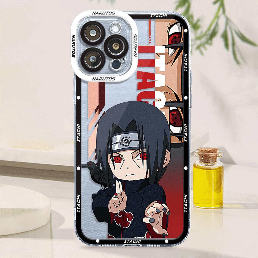 Akatsukis Uchiha Itachi Narutos Phone Case for iPhone 14 Plus XR X 13 Pro Max 12 Mini 11 Pro XS Max 7 8 Plus 15 Cover. 