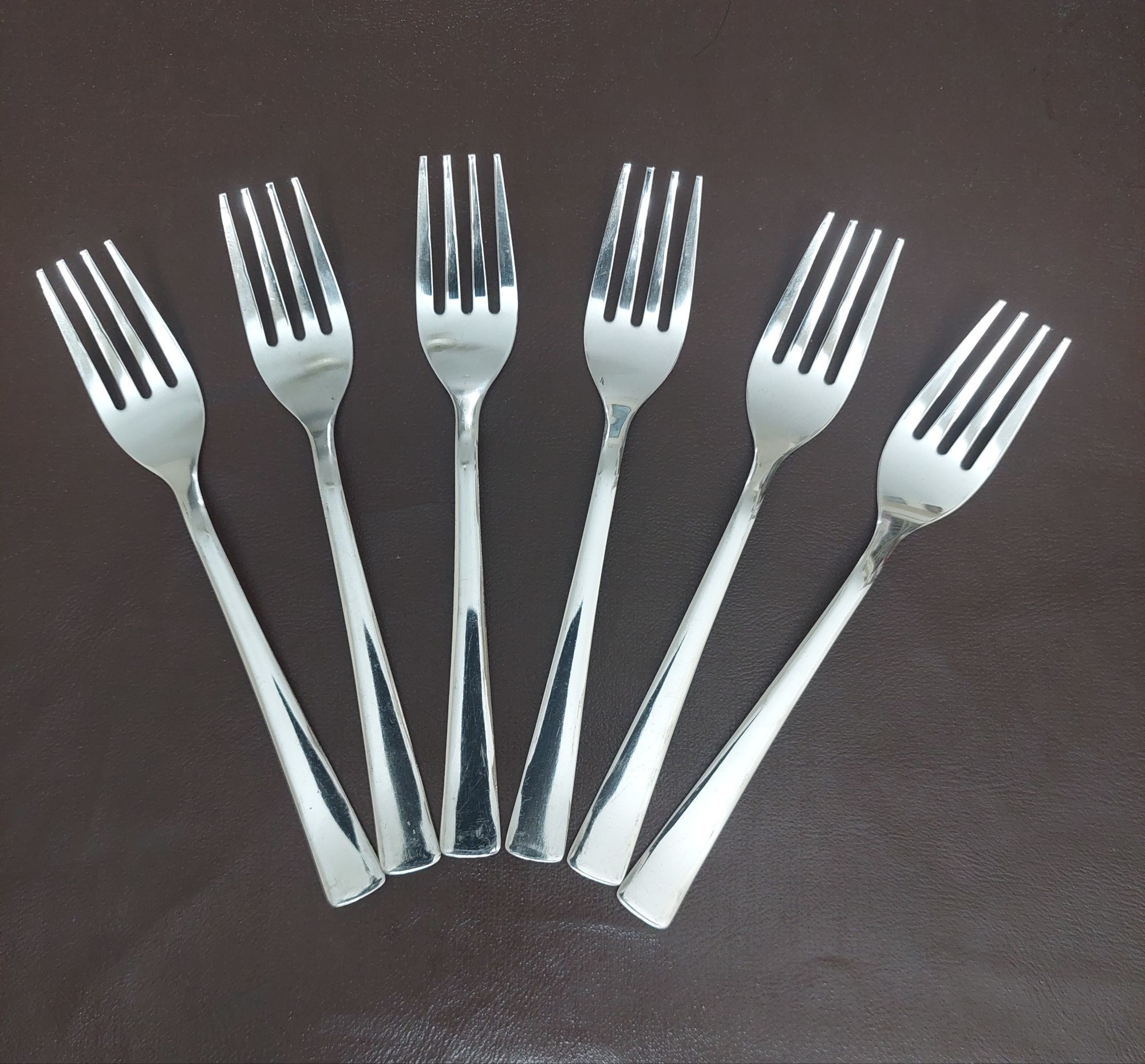 6" Non Magnetic Stainless Steel (12 pcs set), Spoon & Fork