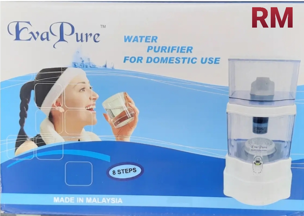 Eva pure 32 l পানির ফিল্টার-সাদা. 