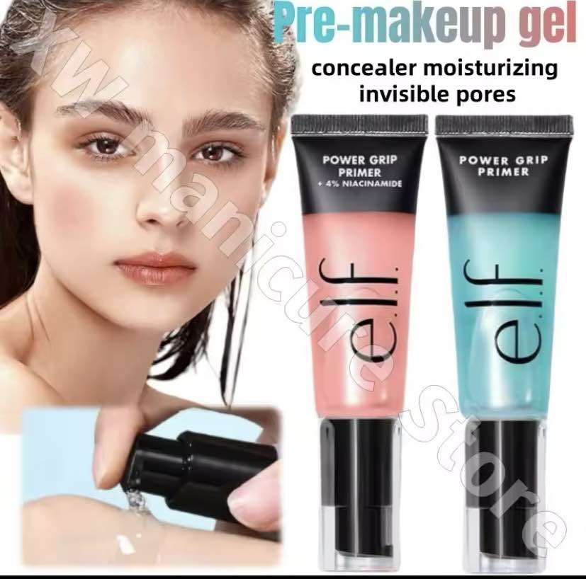 Elf Power Grip Pre-makeup Gel Even Skin Tone Invisible Pores Moisturizing Primer Concealer Isolation