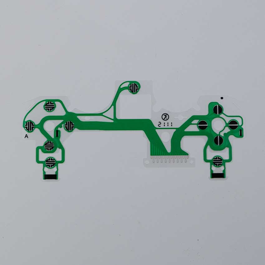 YuXi JDM JDS 001 010 011 030 040 055 for DS4 Conductive Film Keypad for PS4 Pro Slim Controller PCB Circuit Ribbon. 
