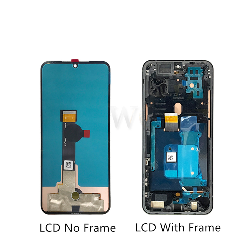 For LG V60 LCD Display Touch Screen Digitizer Assembly For LG V60 ThinQ 5G LM-V600 LCD Display With Frame Replacement Parts 6.8". 