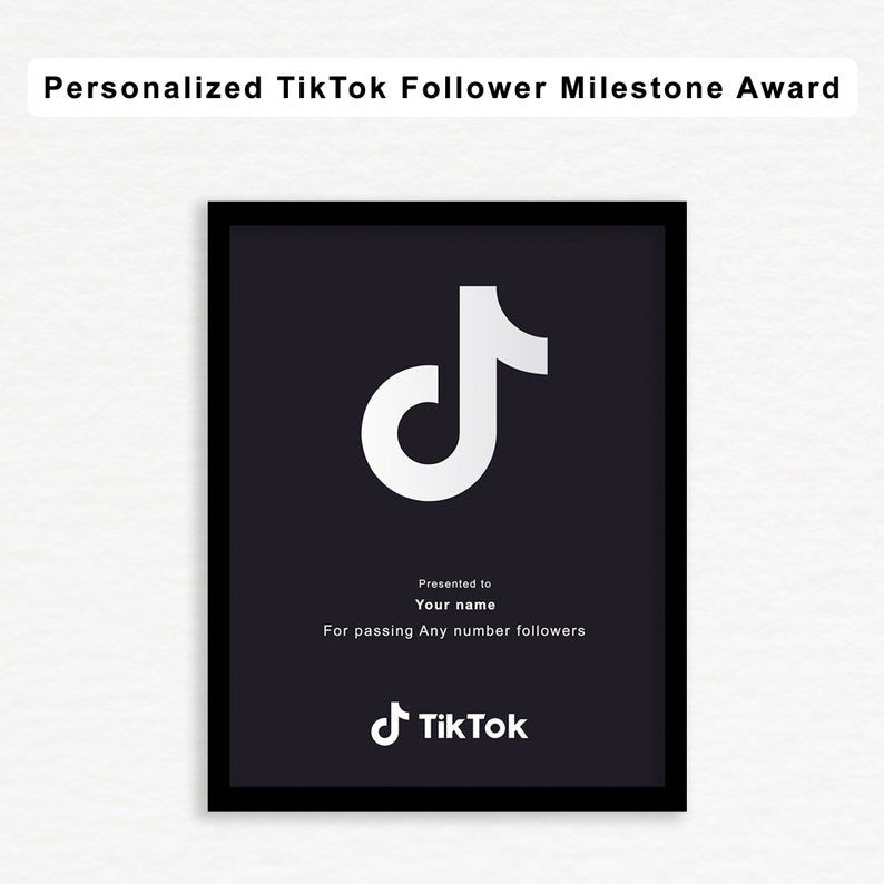 TikTok Play button. 