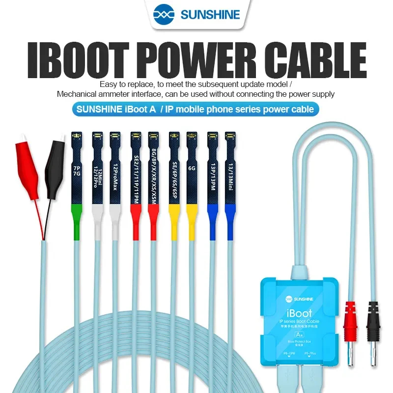 SUNSHINE IBoot SS-908B SS-905D SS-908E Power Startup Extension Cable for Mobile Phone Battery Repair Startup Test Line Tool. 