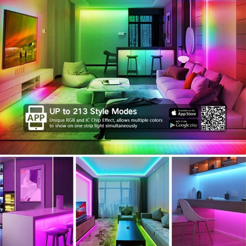 Dream Color USB Powered Rainbow LED Strip

Light with Apps Control. 