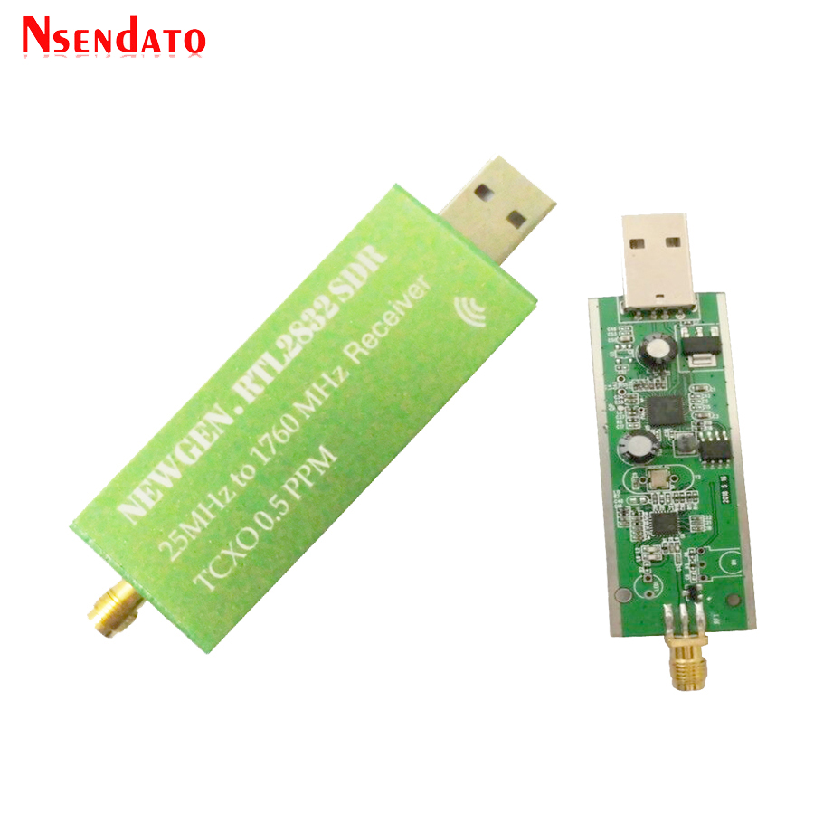 USB2.0 RTL SDR 0.5 PPM TCXO RTL2832U R860  TV Tuner Stick AM FM NFM DSB LSB SW Software Defined Radio SDR TV Scanner Receiver. 