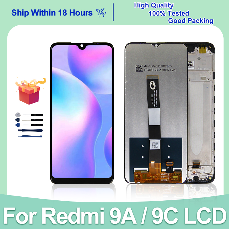 6.53" For Xiaomi Redmi 9A LCD M2006C3LG Display Touch Screen Digitizer For Xiaomi Display Redmi 9C Display Replacement Parts