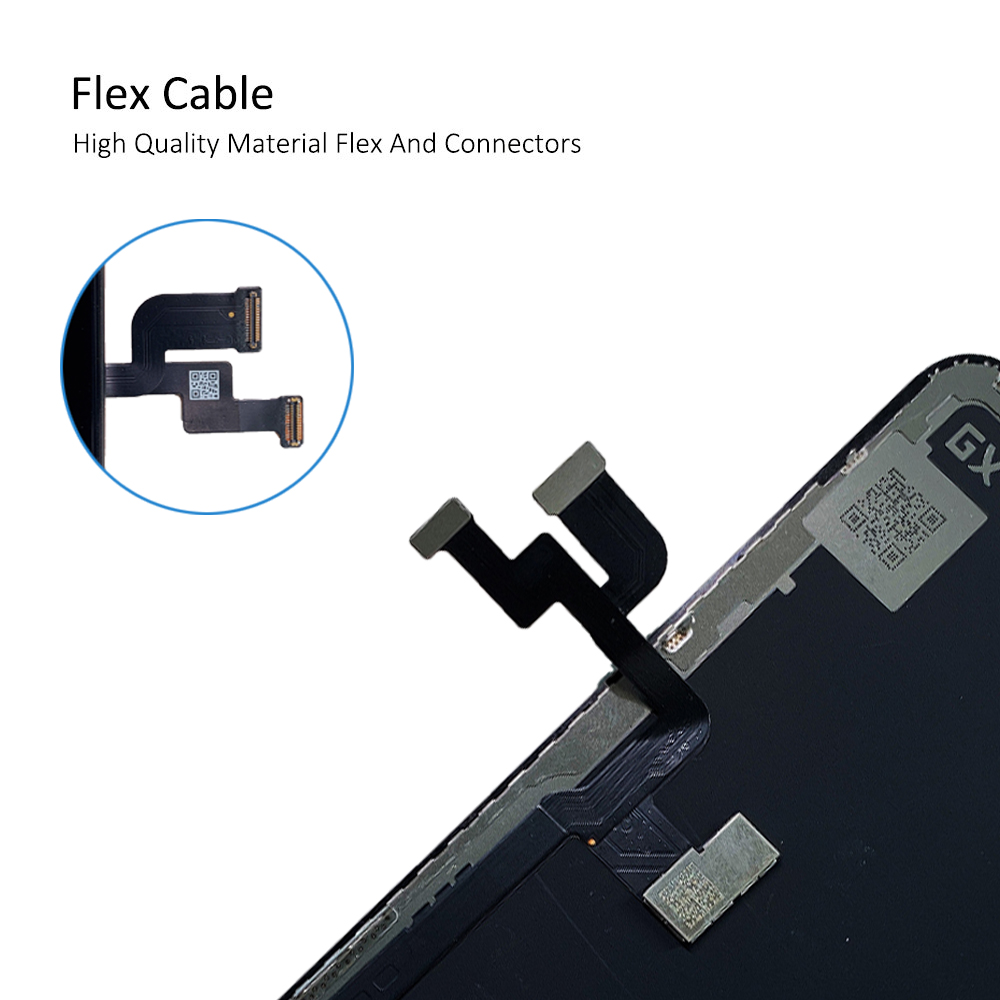 GX AMOLED Screen For iPhone X Xs Max 11 Pro Max 12 Mini 12 Pro Max 13 LCD Display 3D Touch Screen Digitizer Assembly Replacement. 