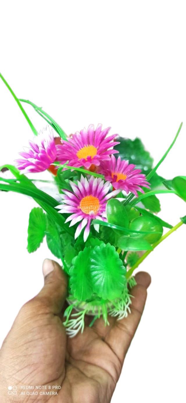 artificial flower plant for aquriam decoration