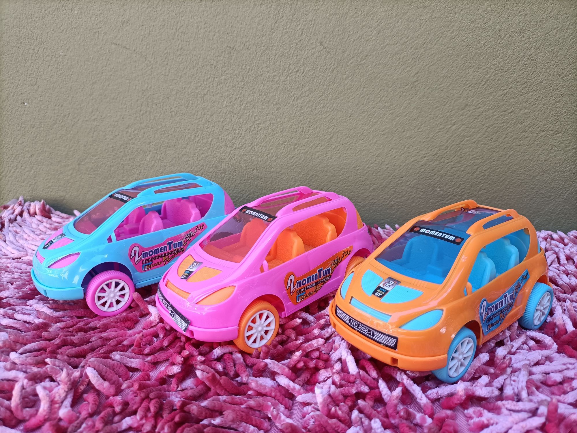 3 Piece Dalu Car Set for Baby/ Pull Back Car toy set. 