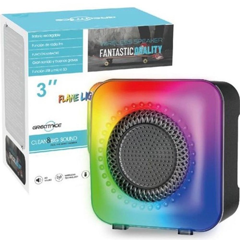 Gts 1373 Wireless Bluetooth With Flem Lite With Rechargeable Speaker - Bluetooth Speaker. 