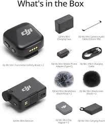 DJI Mic Mini Wireless Microphone System (2 TX + 1 RX + Charging Case)