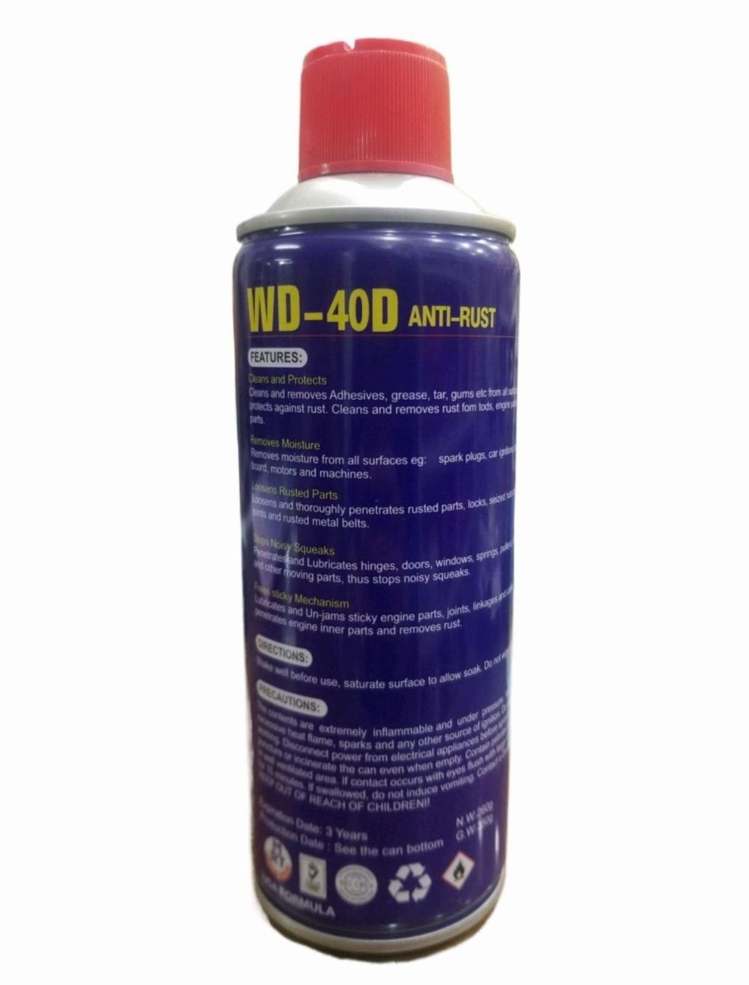MRT W40D Anti Rust 450ml Multi-purpose Spray.. 