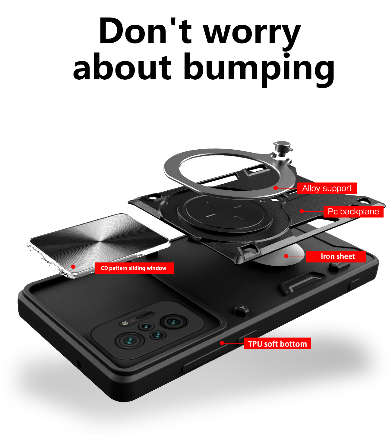 Magsafe Magnetic Camera protection case For Redmi Note 10 Pro 10s Armor Hybrid Metal Ring Back Cover For Redmi 10A 11A 9T 9C NFC. 