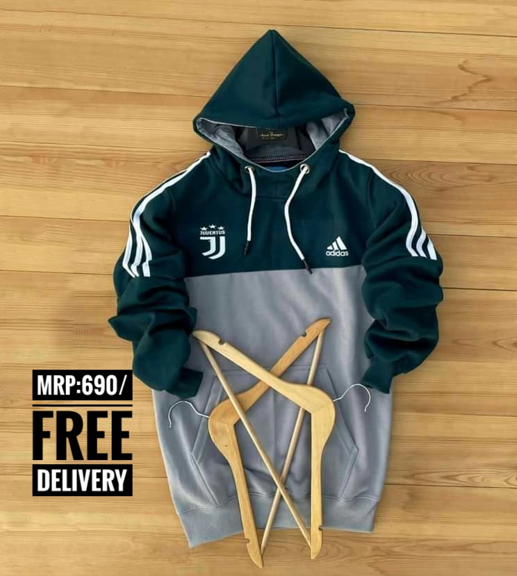 adidas new hudi collection for man 3 different colour and size. 