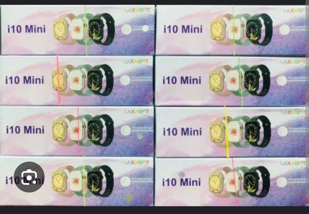 i10 Mini Smartwatch – Compact Design, HD Display, Wireless Charging, Fitness & Health Tracking, Smart Notifications. 