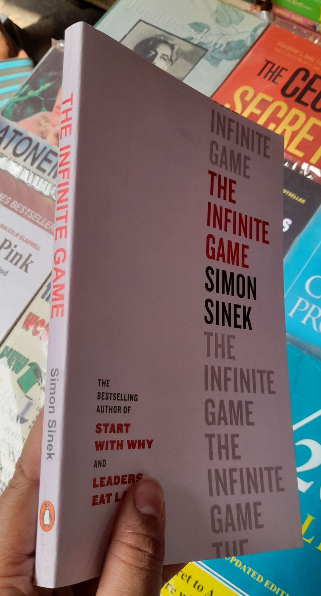 The Infinite Game by Simon Sinek. 