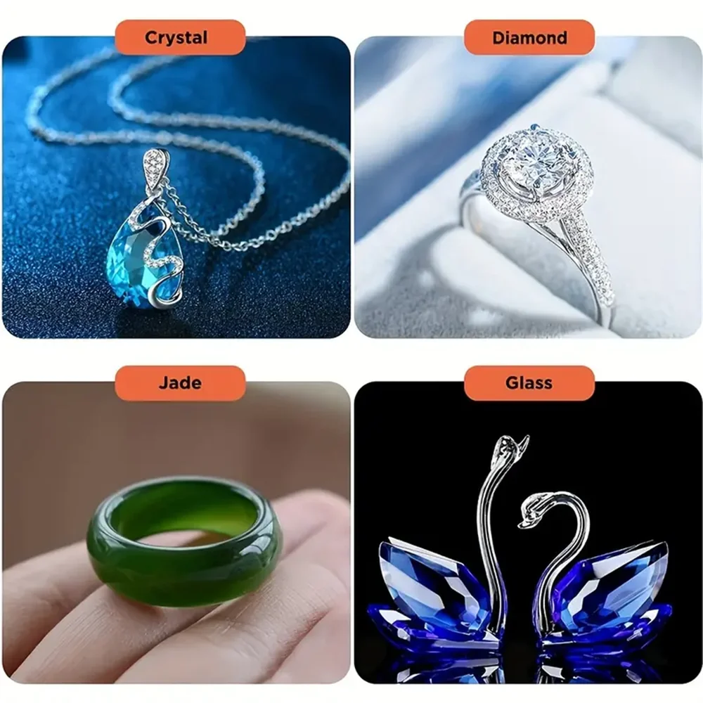 Diamond Tester Portable Gemstone Selector Tool LED Indicator Accurate Reliable Jewelry Test Tool For Jewelry Jade Ruby. 