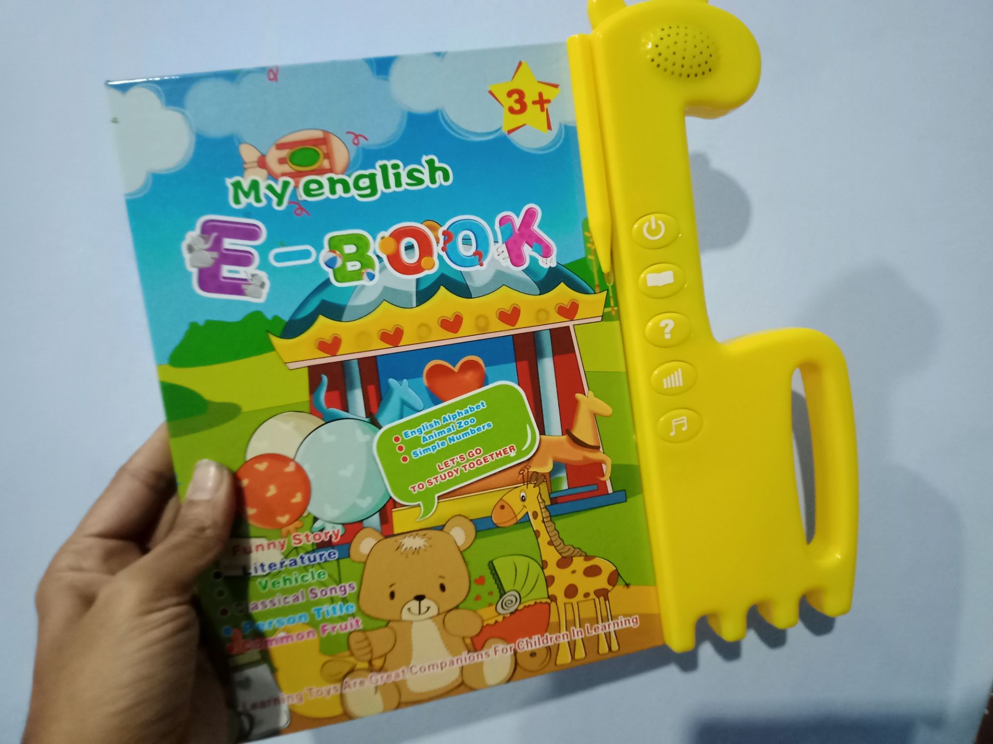 My English E-Book Learning Book with Sound Educational English Reading. 