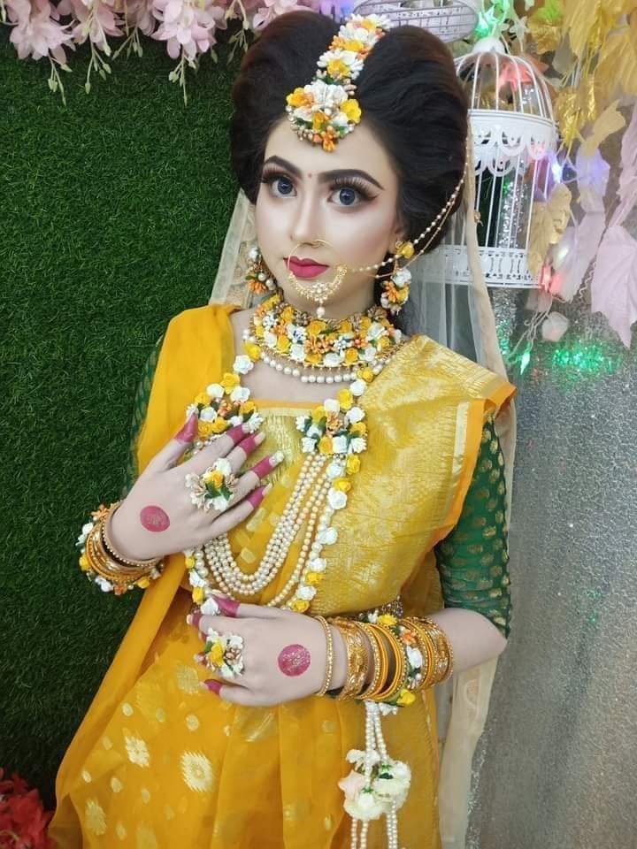 Artificial Floral Jewellery Set For Women(COLOR CAN BE CUSTOMIZED)