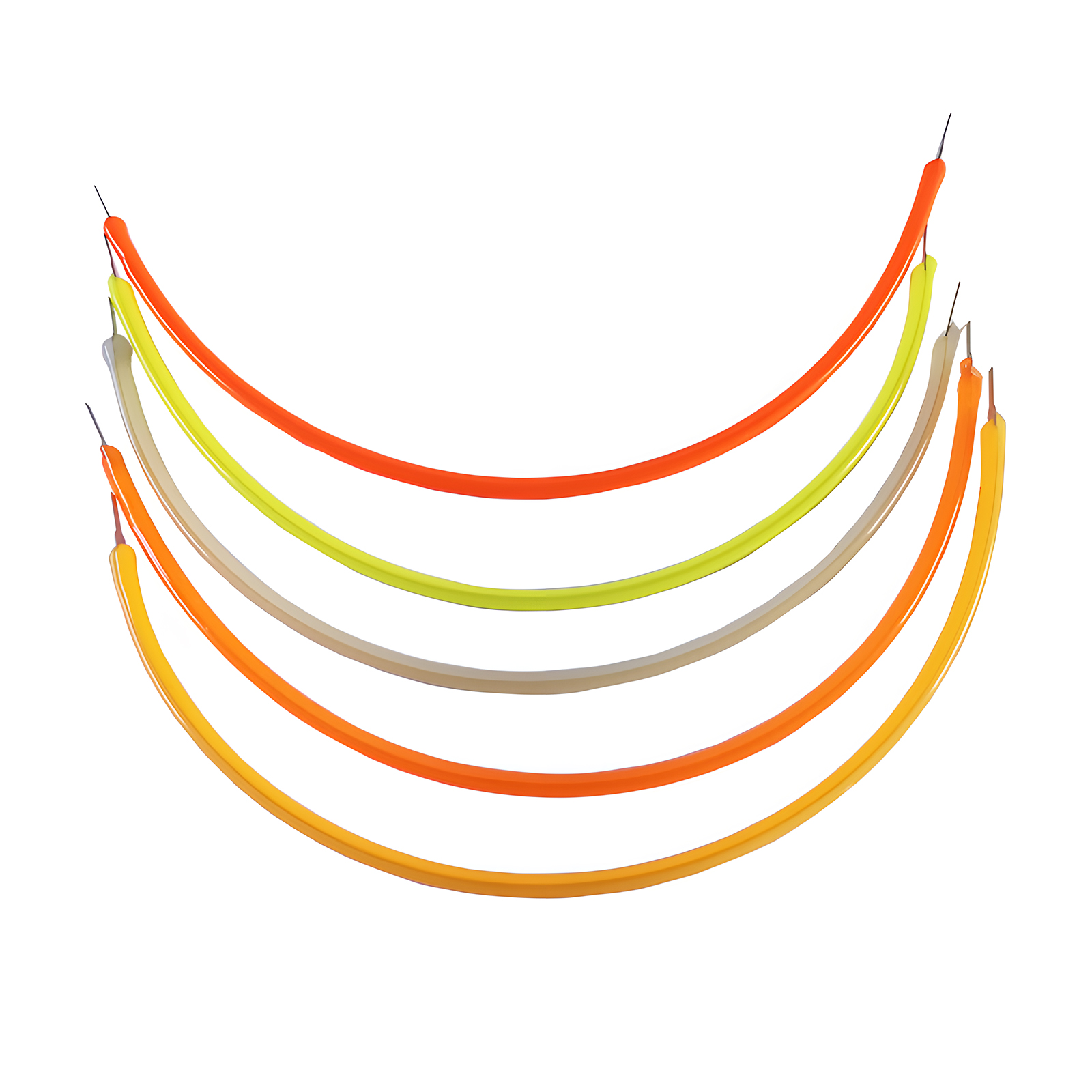 1Pcs DC 3V LED Filament Flexible 38/60/80/185/300mm Edison Bulb Lamp Part 2200K COB LED Bulb Diode Decorative DIY Incandescent. 