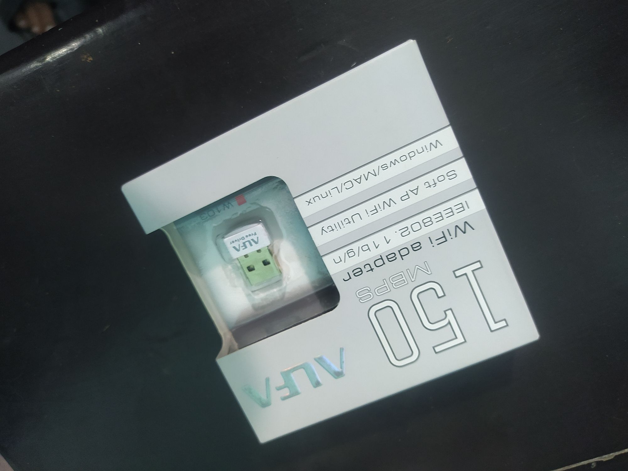 ALFA USB WIFI ADAPTER  150Mbps MODEL :W103 (DRIVER FREE). 
