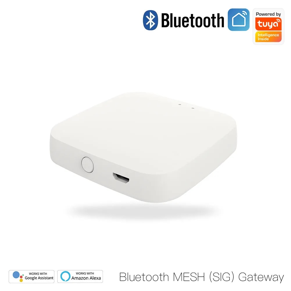 MOES Tuya ZigBee Smart Gateway Hub Smart Home Bridge Smart Life APP Wireless Remote Controller Works with Alexa Google Home. 
