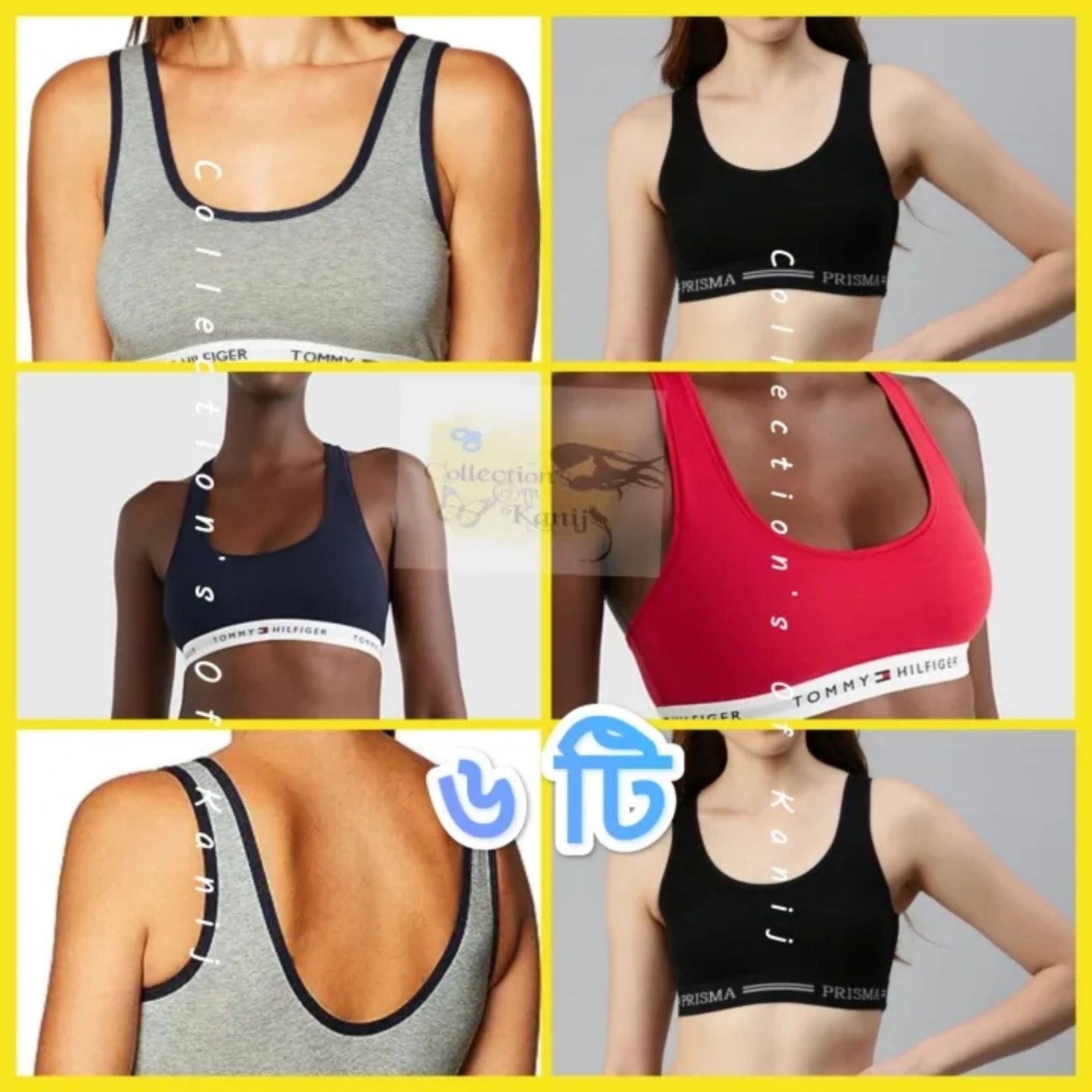Stretchable Innerwear Set for Teenagers – 6 Pieces Air Semis Bra ...