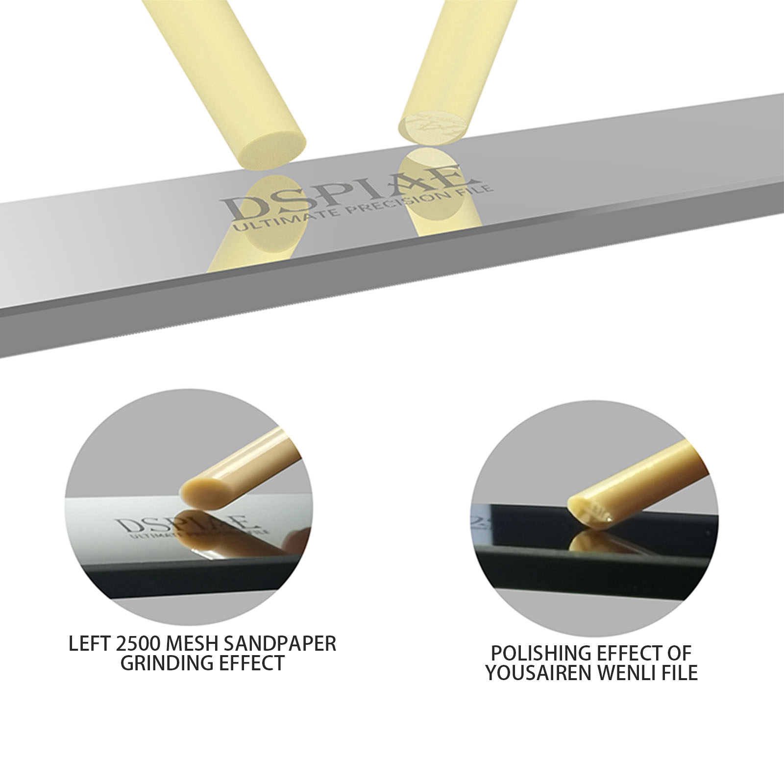DSPIAE MSF-13 SF-15 SF-16 SF-17 SF-20 Abrasive Block Leviathan Ultimate Hobby FiLe Ceramic File Polishing Tools 5pcs/set. 