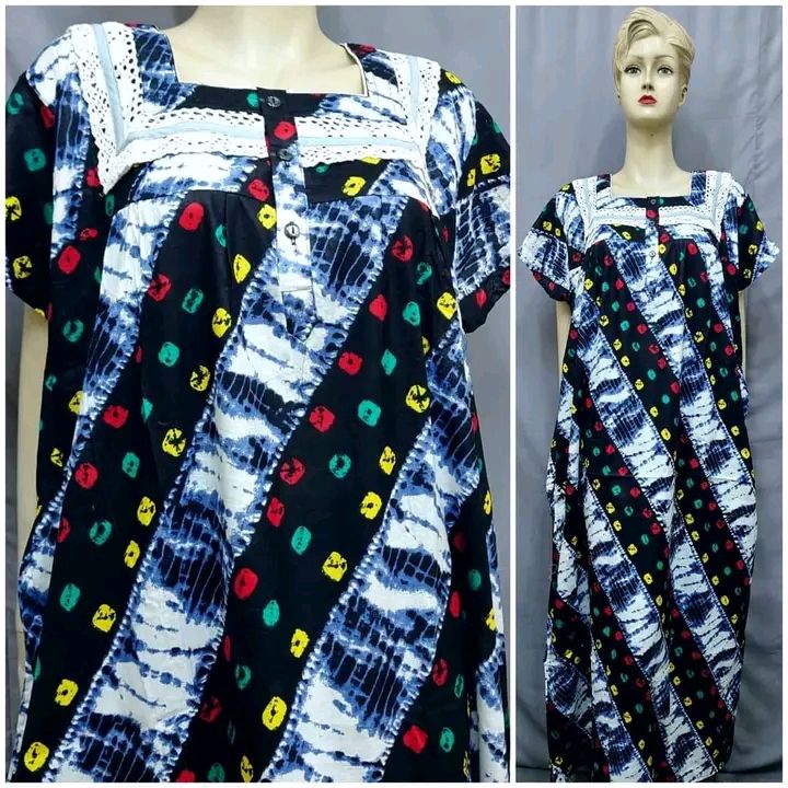 ladies batik print kusi kata Cotton maxi for. regular user. 