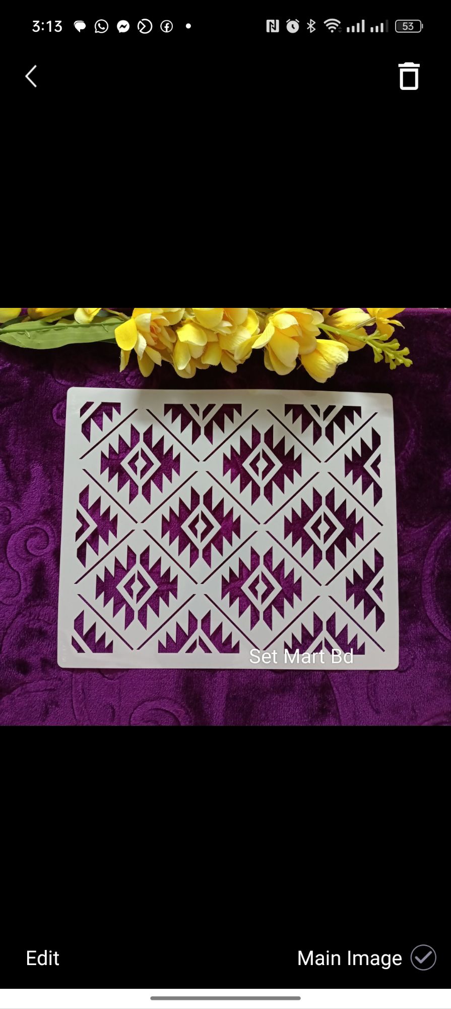 Wall Painting Stencils (Big Size). 