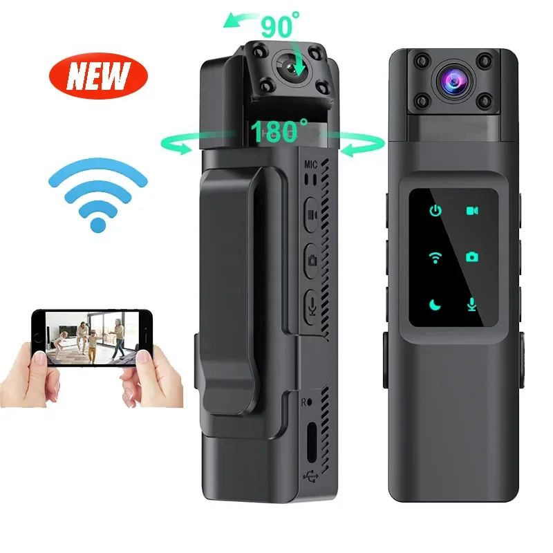 2026 NEW L13 NEW Wifi Hotspot Mini Camera 1080P Portable Digital Video Recorder Body Camera Night Vision DVR Miniature Camcorder