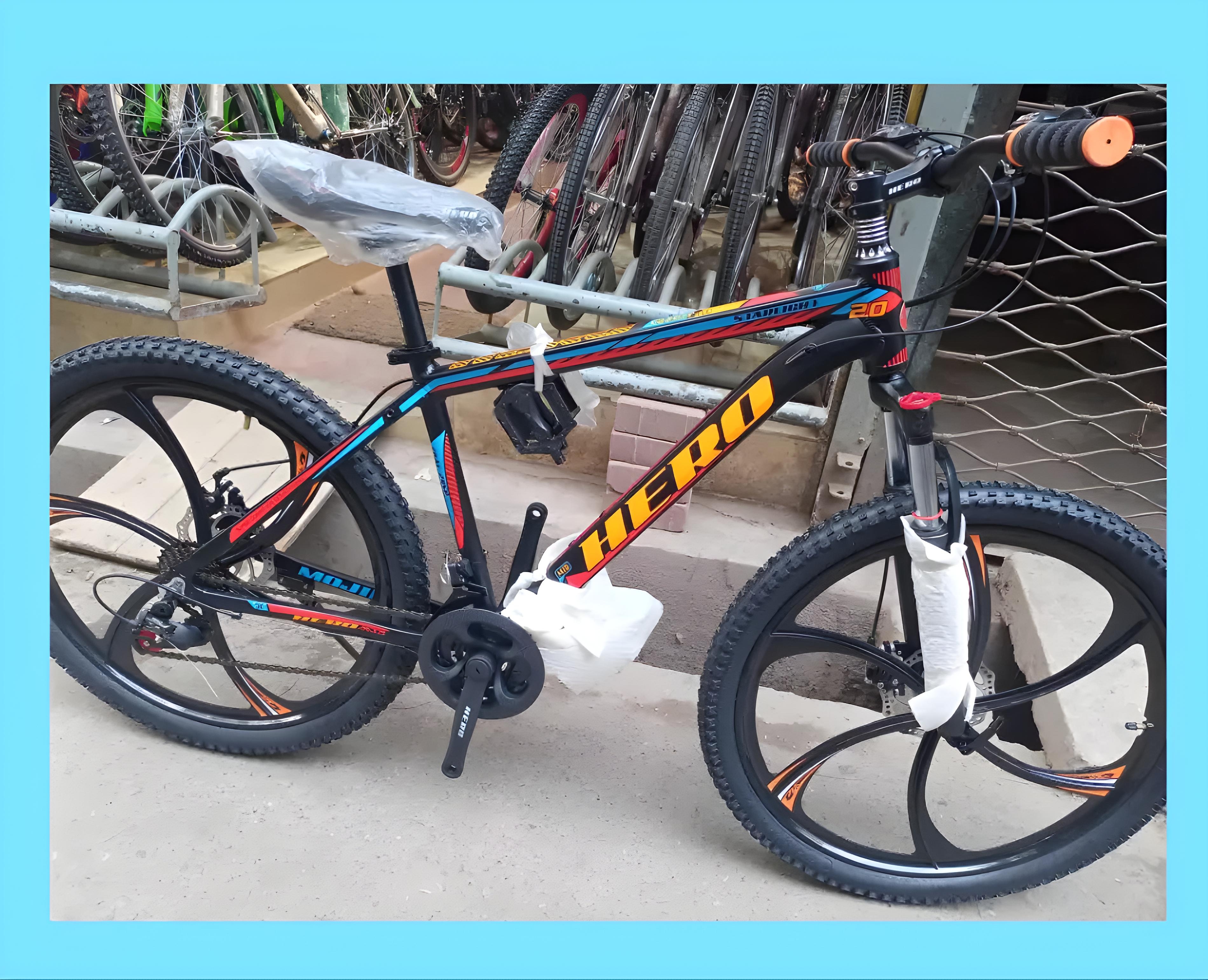 26 inchi 21 Speed Gear Cycle With Suspension Lockout fork High Rim Coloring Fat Spoke With Shimano Parts