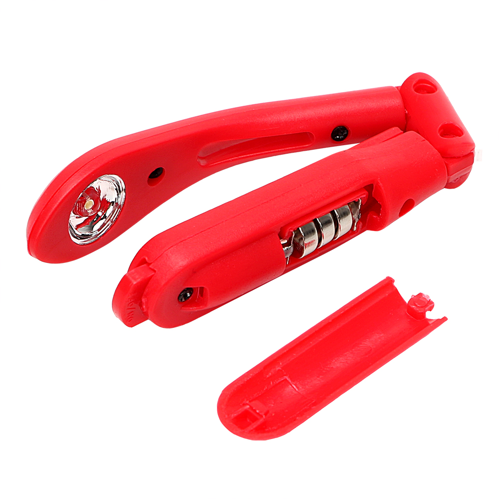 Folding Clip-on Book LED Book Lights Reading Lamp For Reader Kindle With Battery Flexible. 