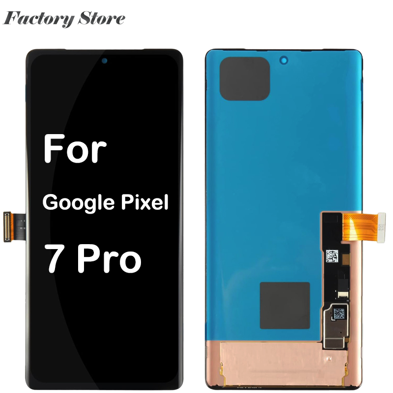 OLED 6.7 Inches Screen Replacement for Google Pixel 7 Pro 5G LCD Display GP4BC, Touch Digitizer Glass Assembly
