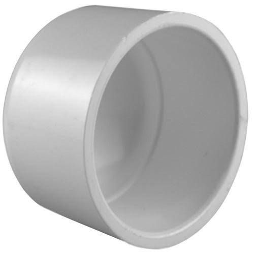 pvc pipe cap 1" one inch 5ps socket bs pipe fittings end cap